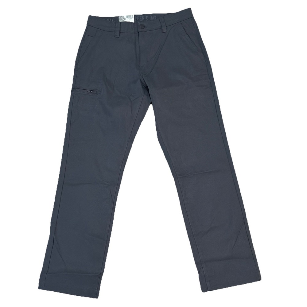 Copper & Oak NWT 30x29 Straight Fit Pants Gray Grey 1897586 NWT